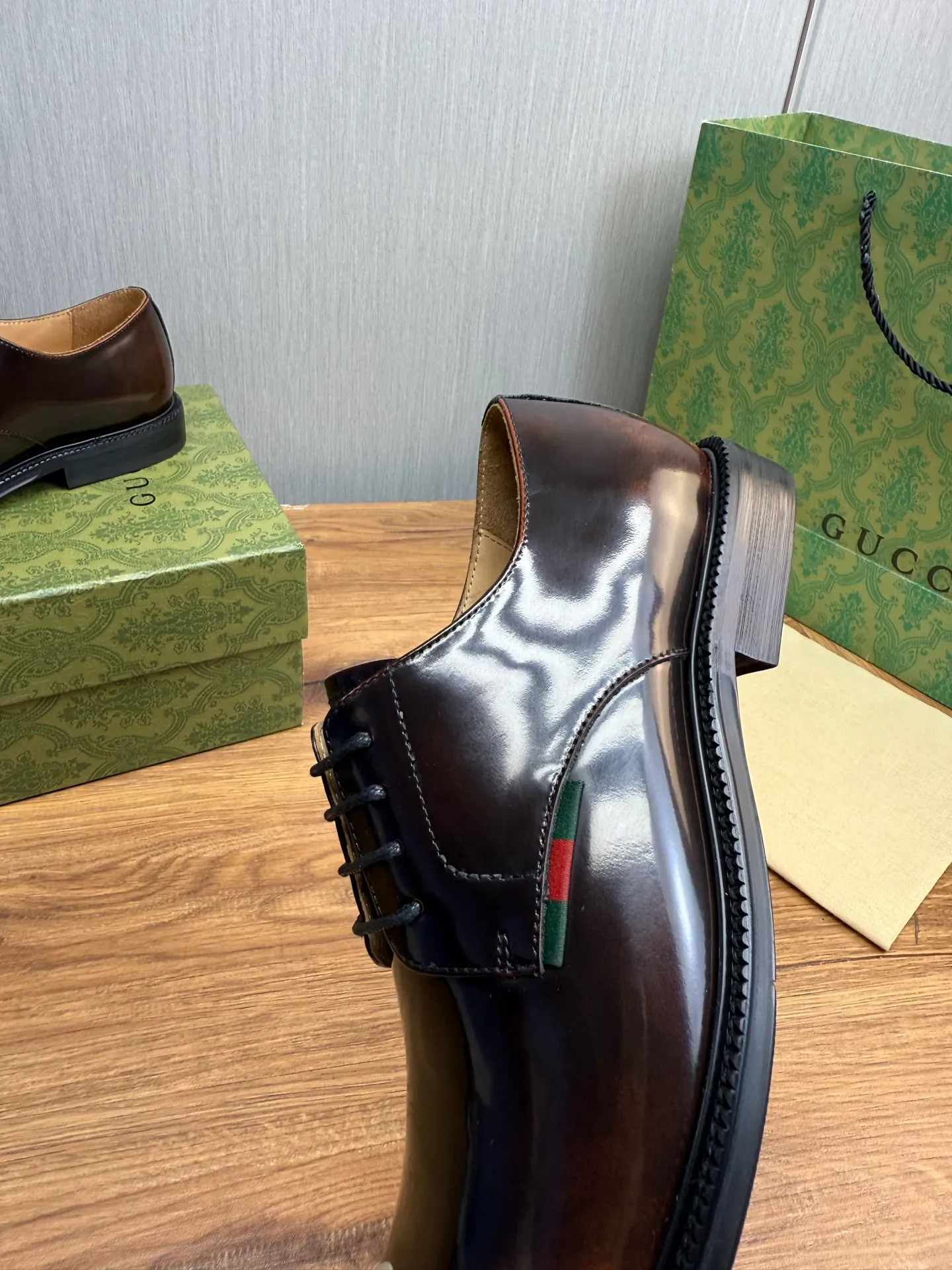 Factory price 520💰 ＧＵＣＩＩ Men's business casual leather shoes, luxurious and noble👞All imported original brand leather, just to create a more comfortable wearing experience, upper: original cowhide ➕Imported full cow lining, original outsole ✔️36-45 (45 non-returnable)